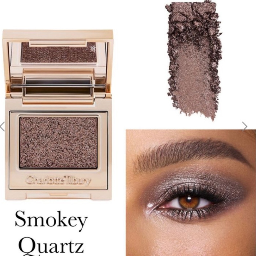 Charlotte Tilbury HYPNOTISING POP SHOTS Smokey Quartz Eyeshadow Singles  - BNIB.